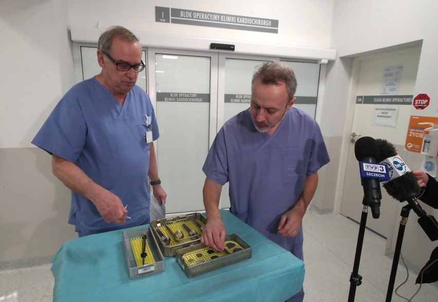 Kardiochirurdzy ze Szczecina przeprowadzą trzy operacje serca nowatorską metodą prof. Ozaki