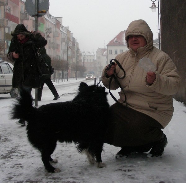 Halina Pawełczyk: - Zawsze noszę ze sobą woreczek i sprzątam po moim psie.