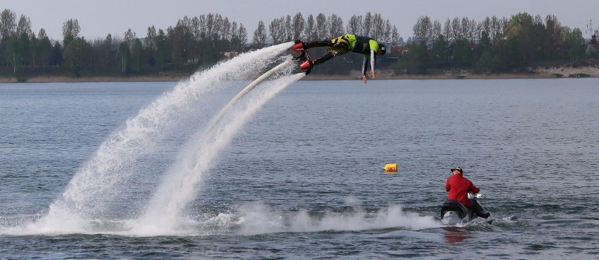 Flyboard na Pogorii III. Mistrzostwa Polski w Dąbrowie...