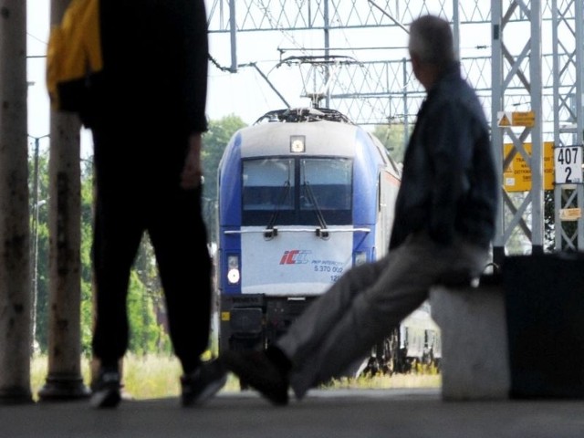 To jeden z trzech pociągów EuroCity, jadących z Berlina do Warszawy, które zatrzymują się w Świebodzinie