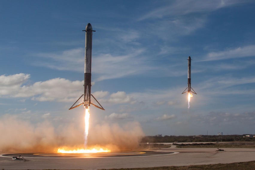 Rakieta Falcon Heavy wystartowała na Marsa