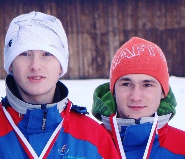 Od lewej Rafał Penar i Dawid Szwast.