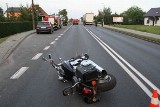 Wypadek w Jarocinie [FOTO]. Nie żyje motocyklista