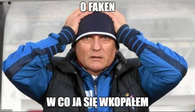 Adam Nawałka zanotował nieudany debiut w Lechu Poznań. Kolejorz przegrał z Cracovią 0:1, a internauci nie przepuścili okazji, by dosadnie skomentować powrót byłego selekcjonera do Ekstraklasy. Zobaczcie memy i śmieszne obrazki. Przejdź do kolejnego zdjęcia --->