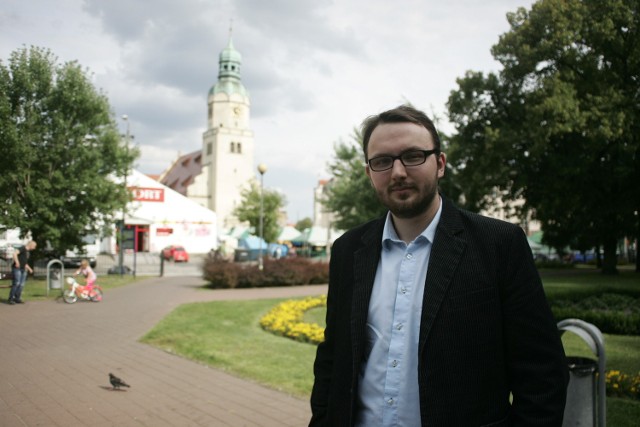 Łukasz Kozłowski, bloger, działacz Stowarzyszenia WILdzianie i "Inwestycje dla Poznania"