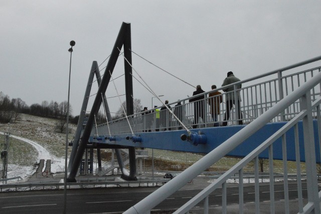 Najnowsza kładka w Głogoczowie. Już można z niej korzystać