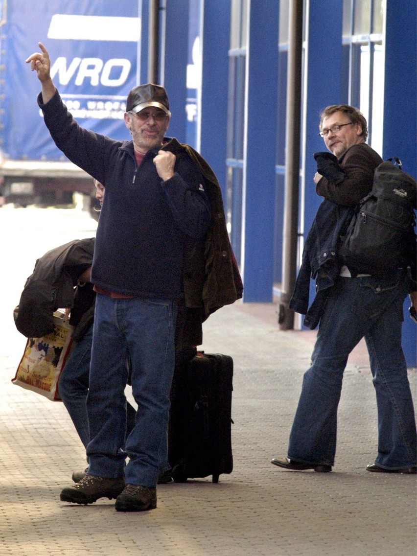 Steven Spielberg we Wrocławiu w 2004 roku