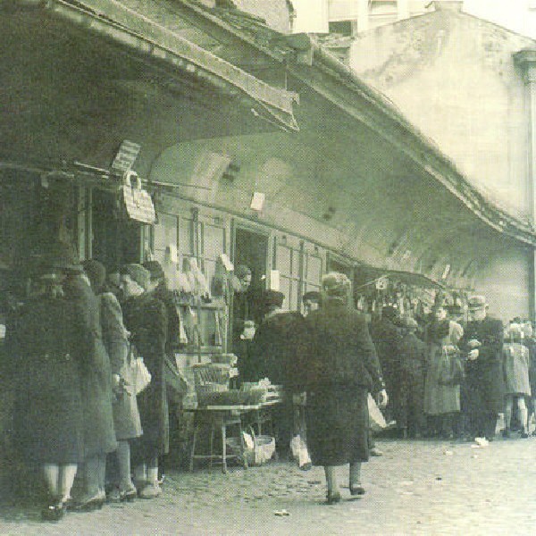 To zdjęcie ul. Jatki Arnold Glander zrobił ok. 1942 roku.