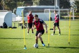 Rycerze Wiosny, piłkarze ŁKS Łódź trenują w Turcji przed atakiem na ekstraklasę