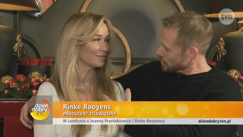 "Dzień Dobry TVN". Rinke Rooyens i Joanna Przetakiewicz opowiadają o swojej miłości! Jak zaczął się ich związek? [WIDEO+ZDJĘCIA]