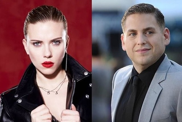 Scarlett Johansson/Jonah Hill (fot. screen z Facebook.com)