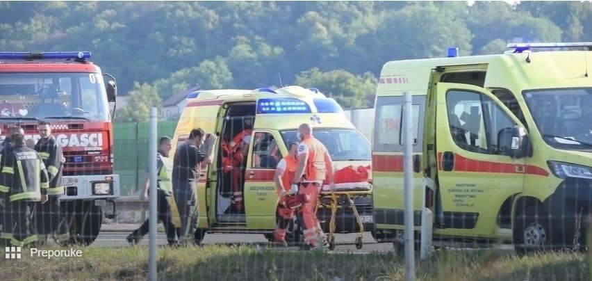 Wypadek w Chorwacji