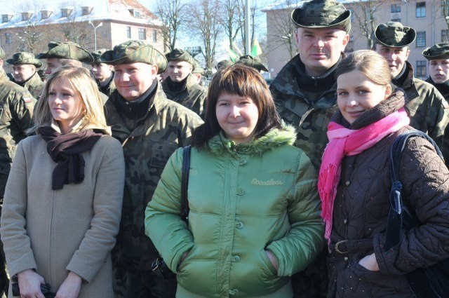 Uroczyste pozegnanie w Koszalinie przeciwlotników...