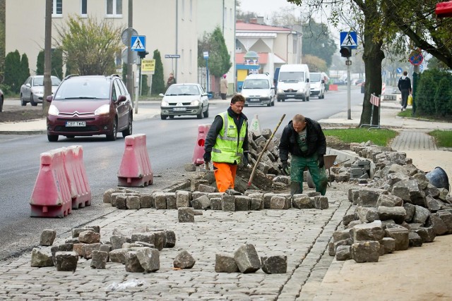 Remont ulicy BrzozowejRemont ulicy Brzozowej