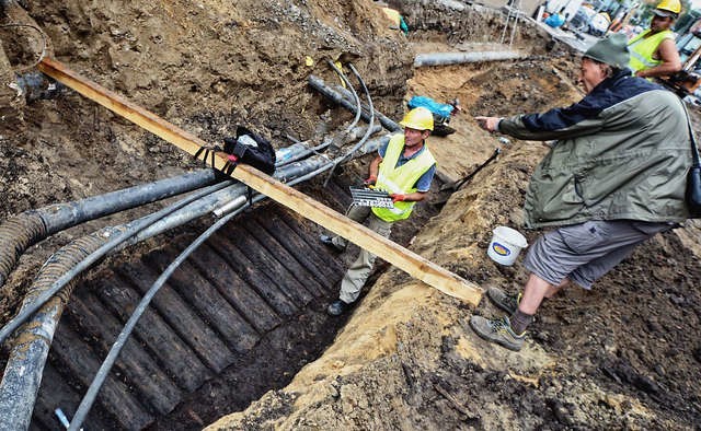 Bydgoszcz jest pełna archeologicznych skarbów. Na ulicy Grodzkiej odkryto starą drogę