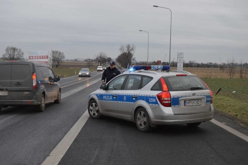 Wypadek na obwodnicy Kościana