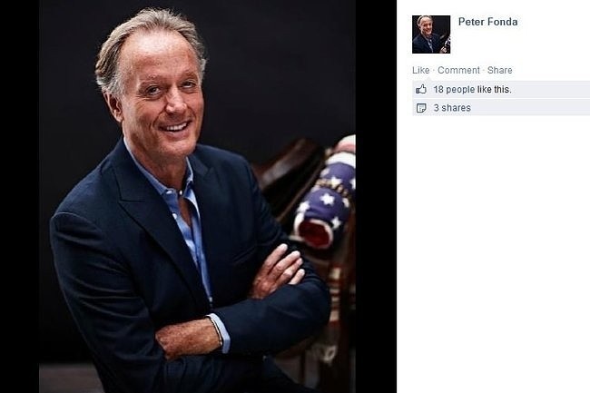 Peter Fonda (fot. screen z Facebook.com)