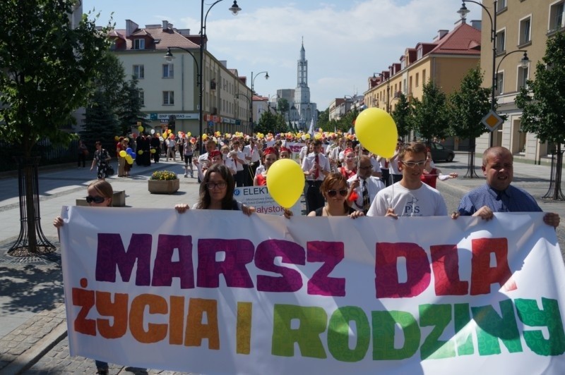 V Marsz dla Życia i Rodziny przeszedł przez Białystok (zdjęcia, wideo)