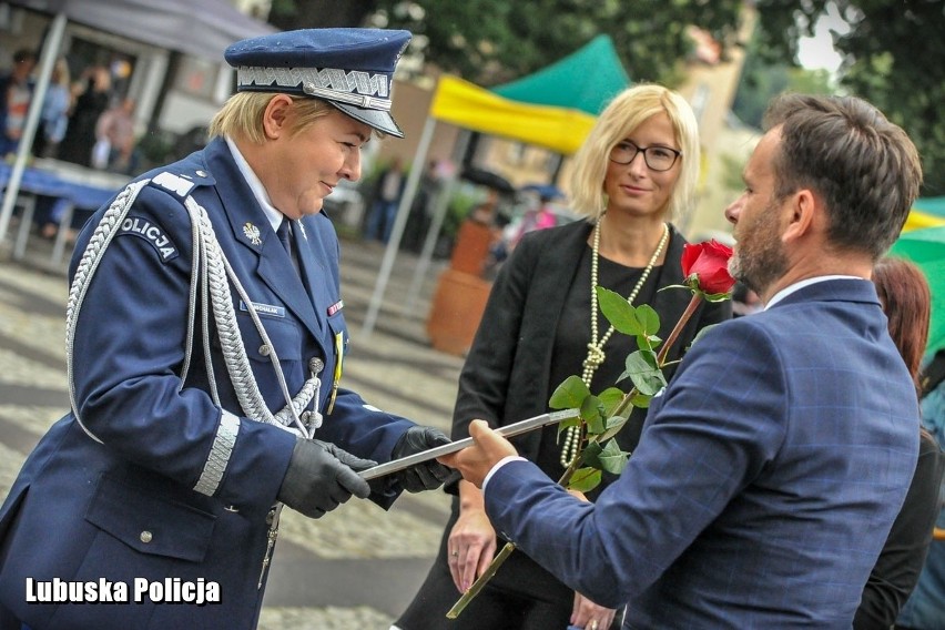 Święto Policji w Zielonej Górze. Uroczystość odbyła się w...