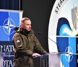 Prezydent Andrzej Duda w Korzeniewie. Prezydent Polski był gościem na ćwiczeniach wojskowych Dragon-24