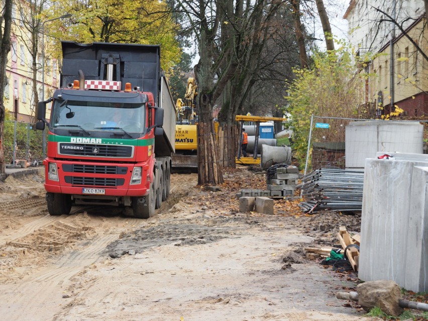 Przebudowa ulicy Kościuszki w Koszalinie.