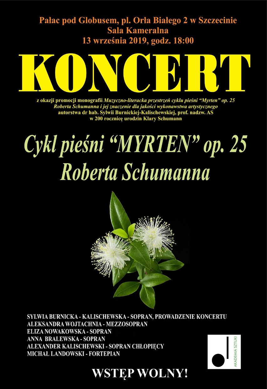 Koncert w 200 rocznicę urodzin Klary Schumann...