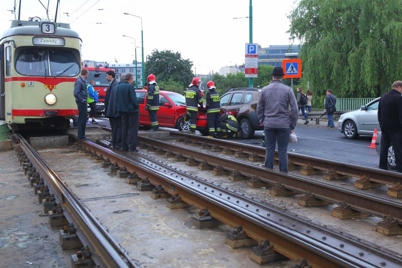 Kolizja na ul. Estkowskiego.