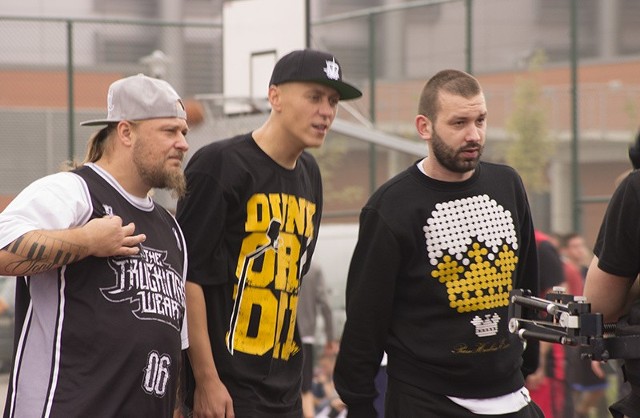Podczas turnieju streetball szczecińscy raperzy kręcili klip do piosenki "Wilki Morskie".