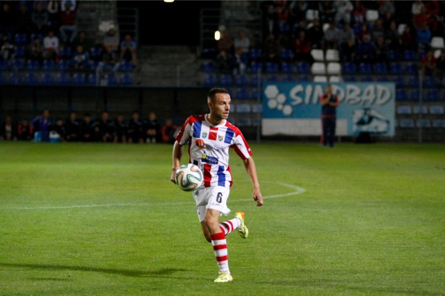 Tomasz Wepa zdobył piękną bramkę na 2-0 dla Odry Opole.