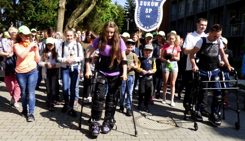 Aniu, stań na nogi! Busko kibicowało nastolatce z Sukowa przed Światowym Biegiem Wings for Life