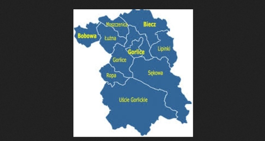 Powiat gorlicki - 25 wypadków na 100 tys. mieszkańców