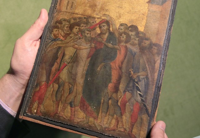 "Chrystus wyszydzany" Cimabue