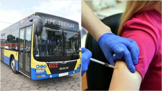 Tarnów będzie szczepił przeciw COVID-19 w autobusie MPK