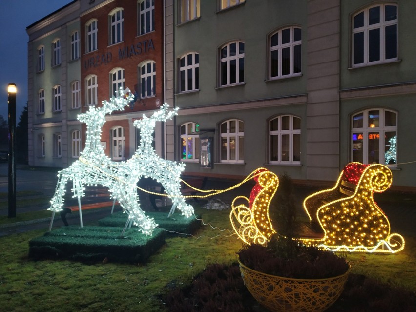 Piekary Śląskie przyozdobiły się na nadchodzące święta....