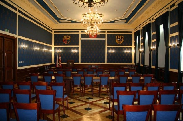 Sala Rajców w urzędzie miasta