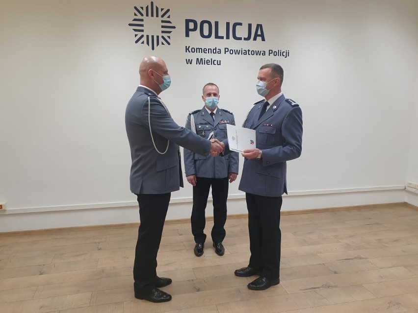 Podinspektor Tomasz Grazda był zastępcą komendanta policji w Tarnobrzegu, teraz szefuje policją w Mielcu (ZDJĘCIA)