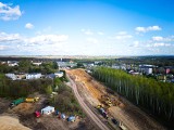 Drugi etap budowy drogi regionalnej Racibórz-Pszczyna. Prace ziemne są zaawansowane w 70 proc.