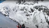 Tatry. Zobacz nagranie z lawiny, która zeszła w sobotę z Koziego Wierchu [WIDEO]