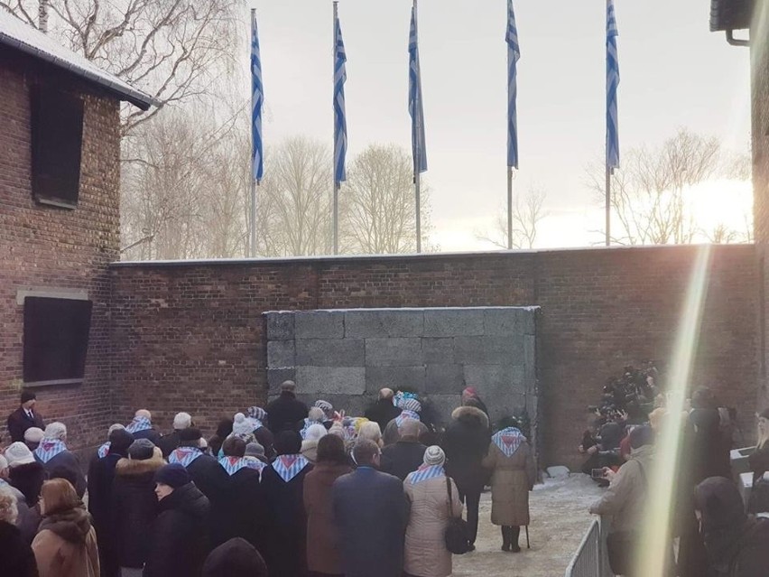 74. rocznica wyzwolenia obozu Auschwitz z udziałem ponad 50 byłych więźniów
