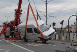 Kraków. Poważny wypadek na ul. Lipskiej [ZDJĘCIA]