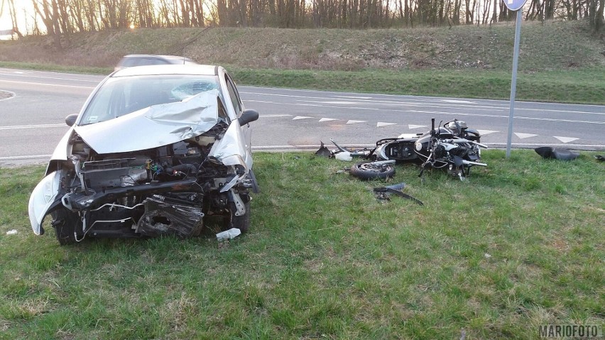 Wypadek w Olszowej.