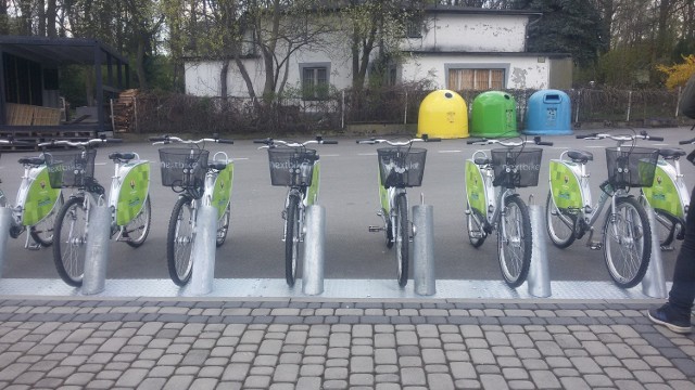 Rowery miejskie Nextbike w Katowicach