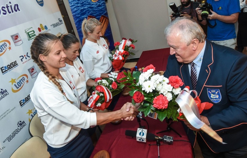 Wioślarki LOTTO-Bydgostii Magdalena Fularczyk-Kozłowska i...