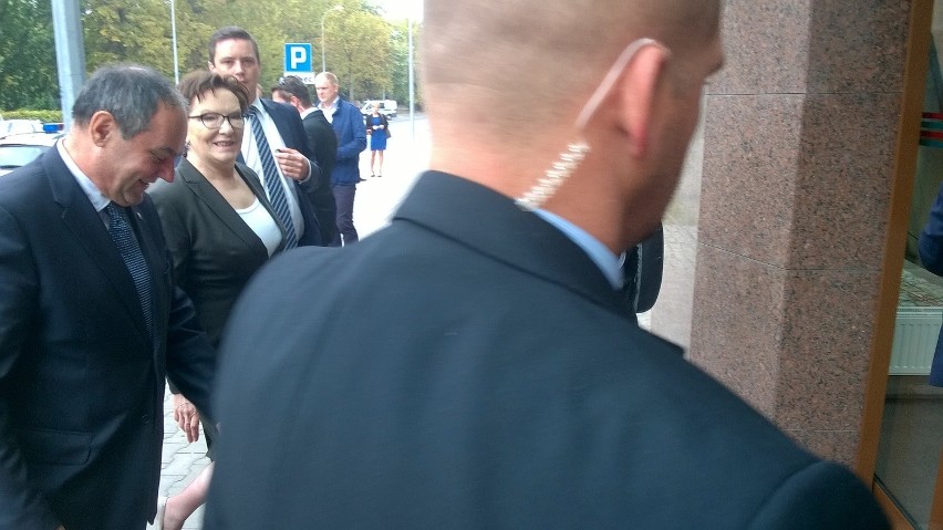 Premier Ewa Kopacz w Białymstoku (zdjęcia)