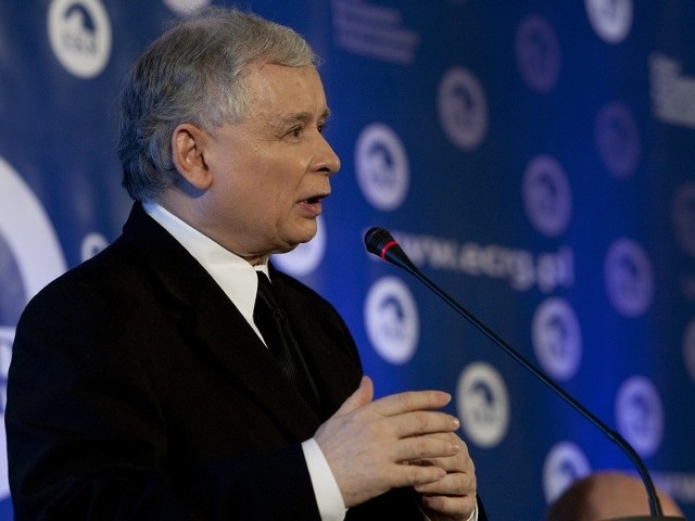 Jarosław Kaczyński podczas debaty nad Nord Stream