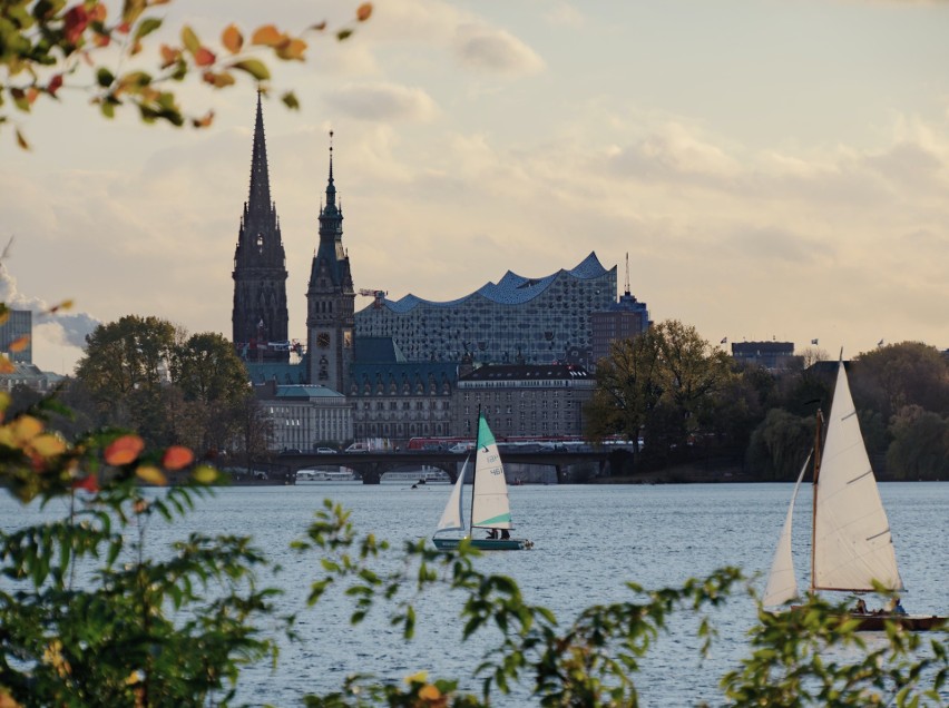 Hamburg to wyjątkowo zielona metropolia, nazywany jest nawet...