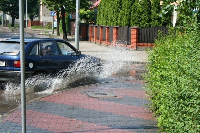 Skrzyżowanie ul. H. Sienkiewicza z ul. E. Orzeszkowej