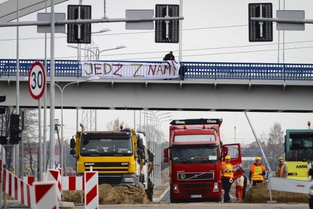 Straż miejska zdjęła transparent kibiców Jagiellonii