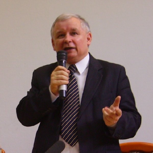 Jarosław Kaczyński na UKW