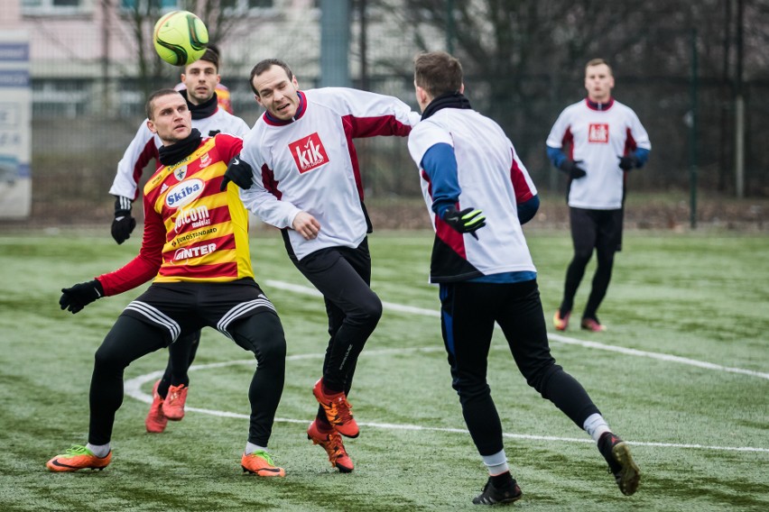 W meczu sparingowym trzecioligowy Chemik Moderator Bydgoszcz...